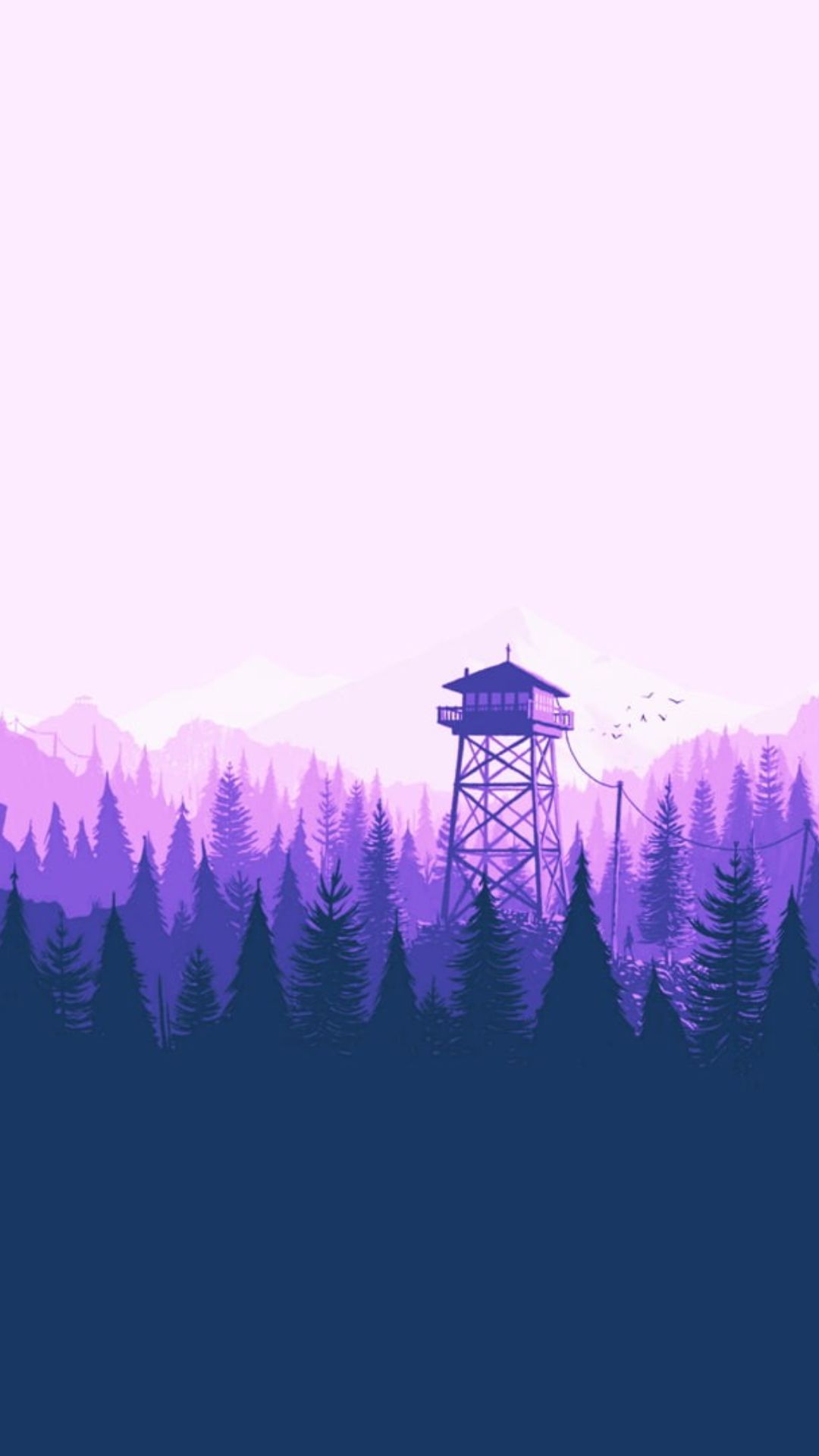 Firewatch Phone Wallpapers