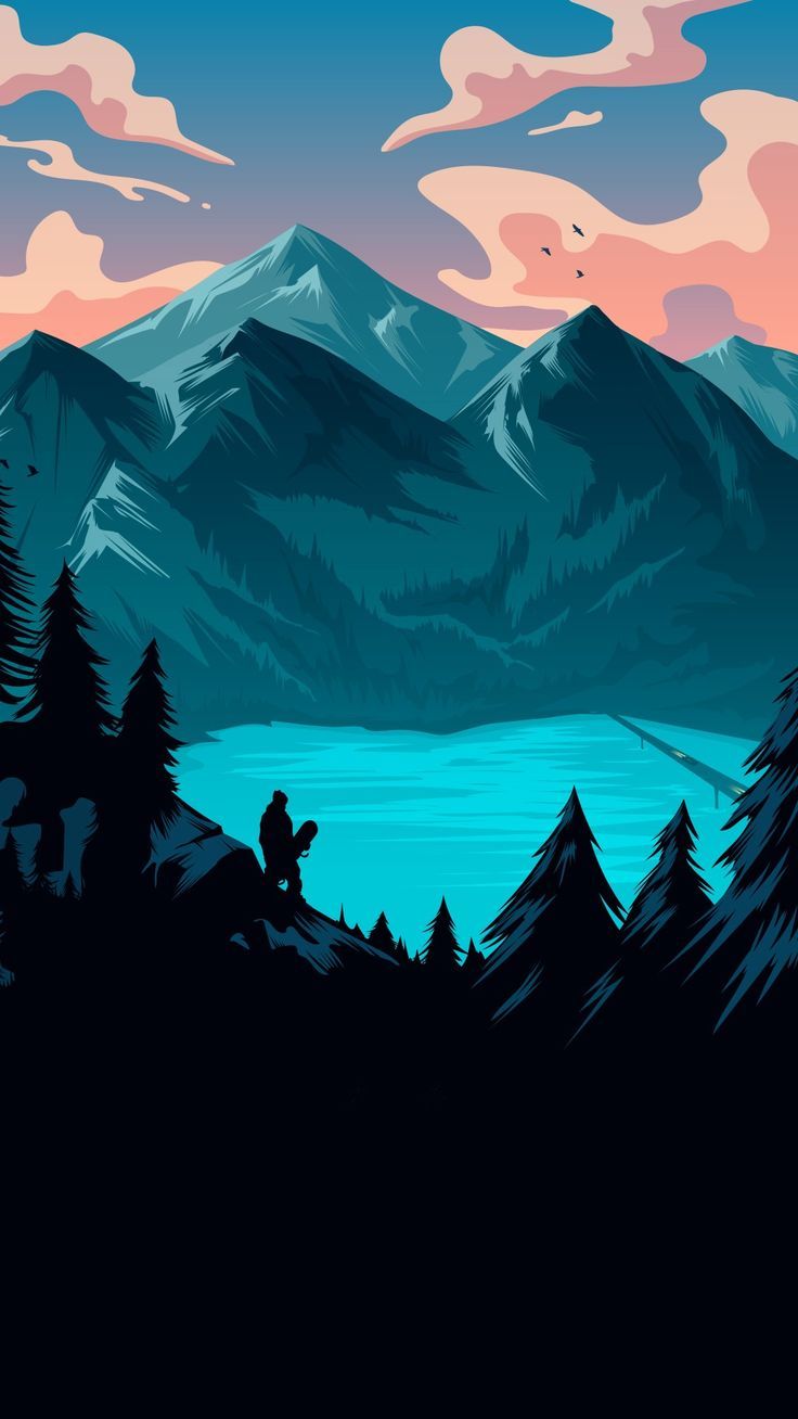 Firewatch Phone Wallpapers