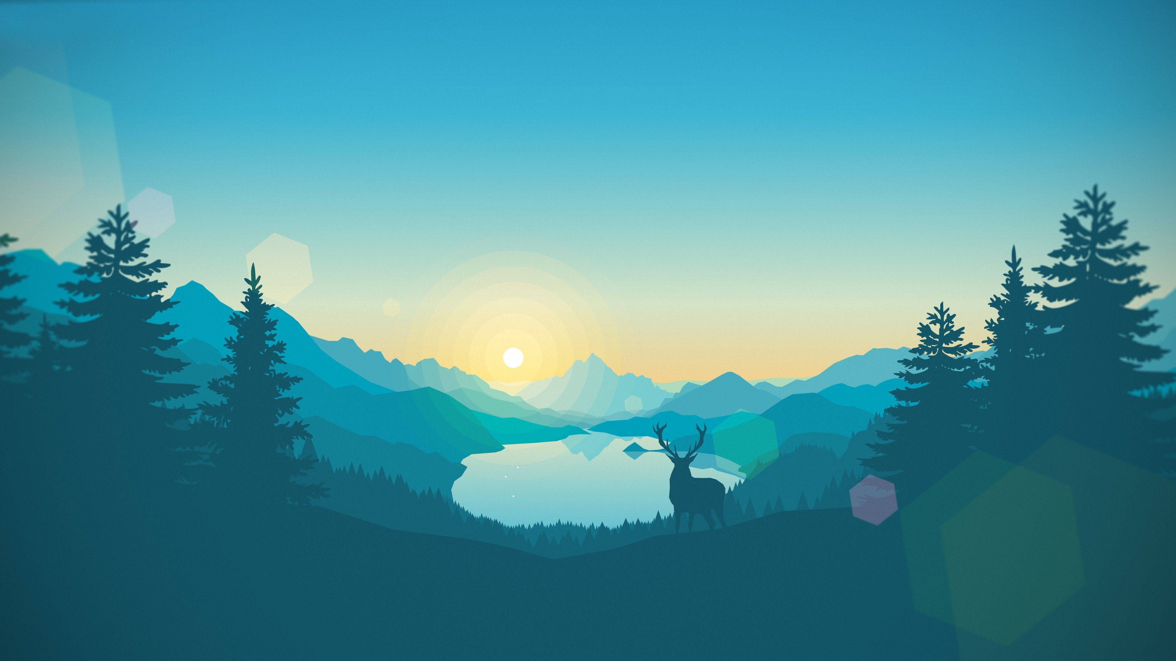 Firewatch Scenery 5k Wallpapers