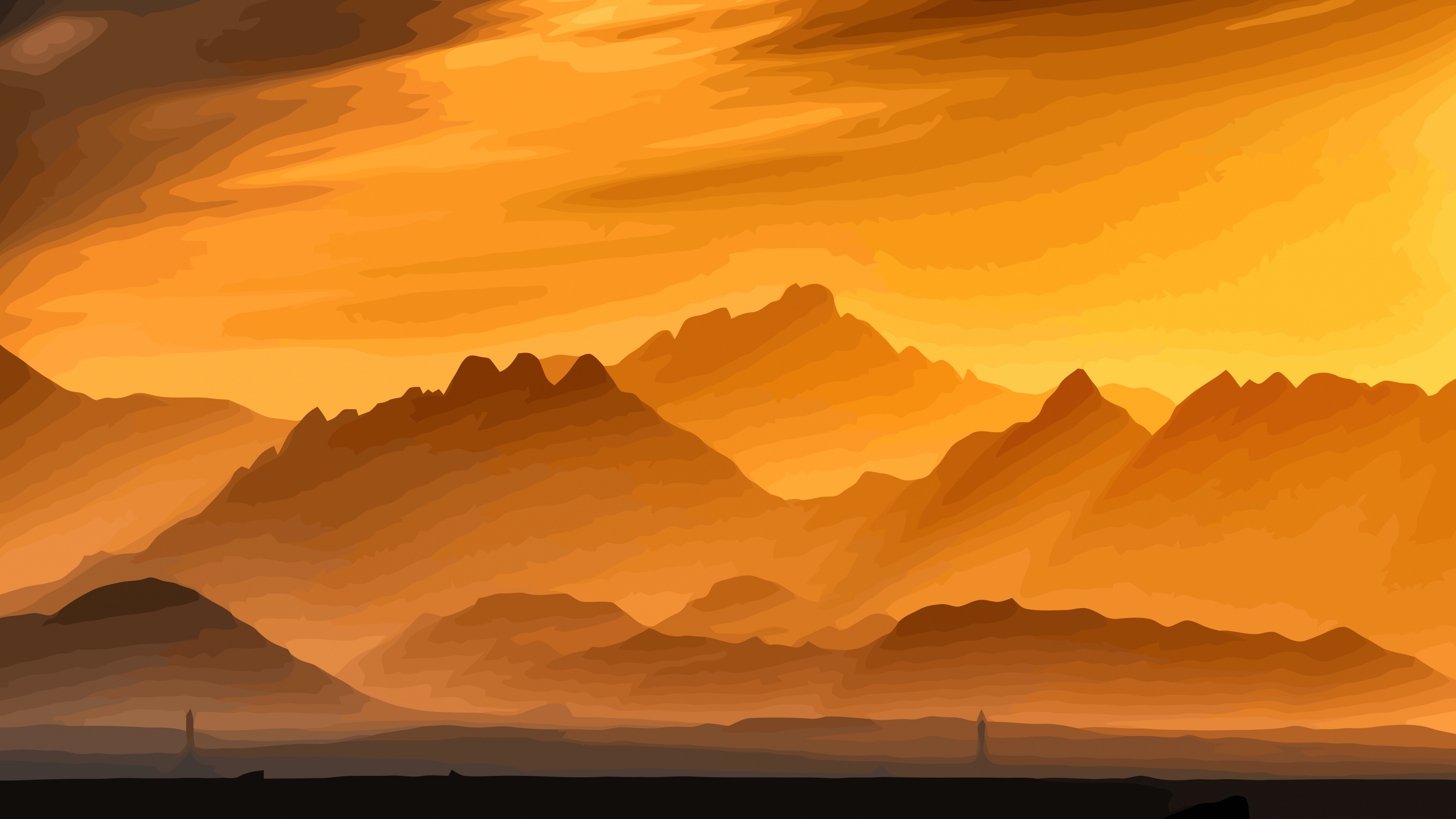 Firewatch Scenery 5k Wallpapers