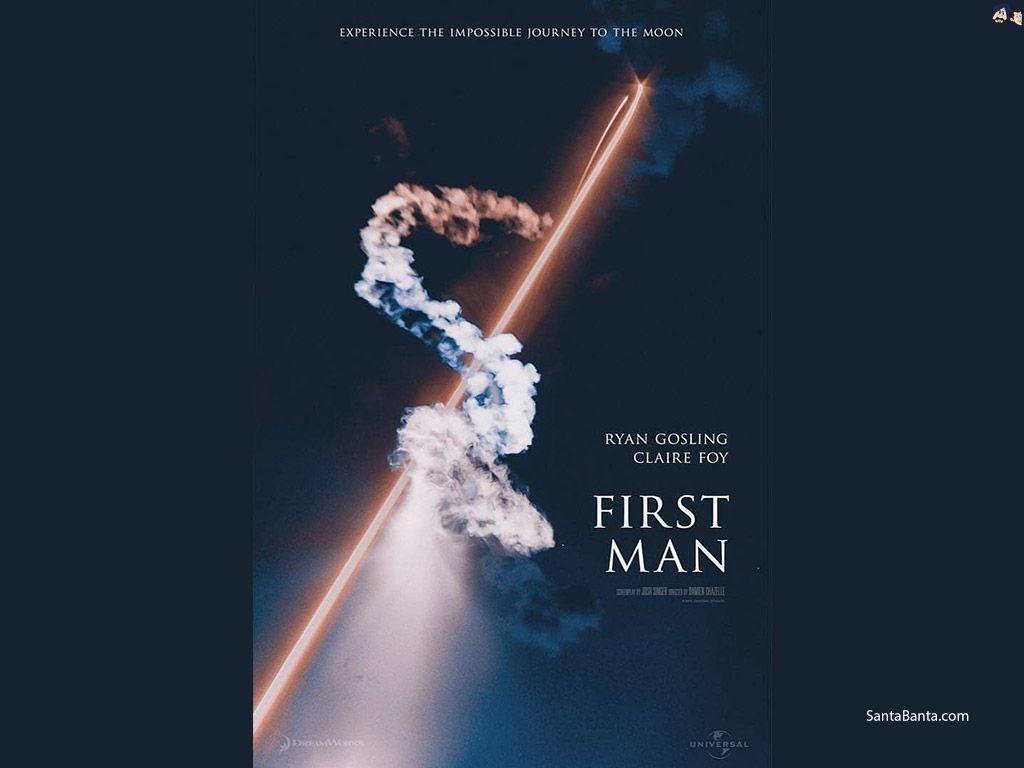 First Man 2018 Movie Minimal Poster Wallpapers