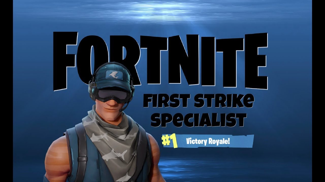 First Strike Specialist Fortnite Wallpapers