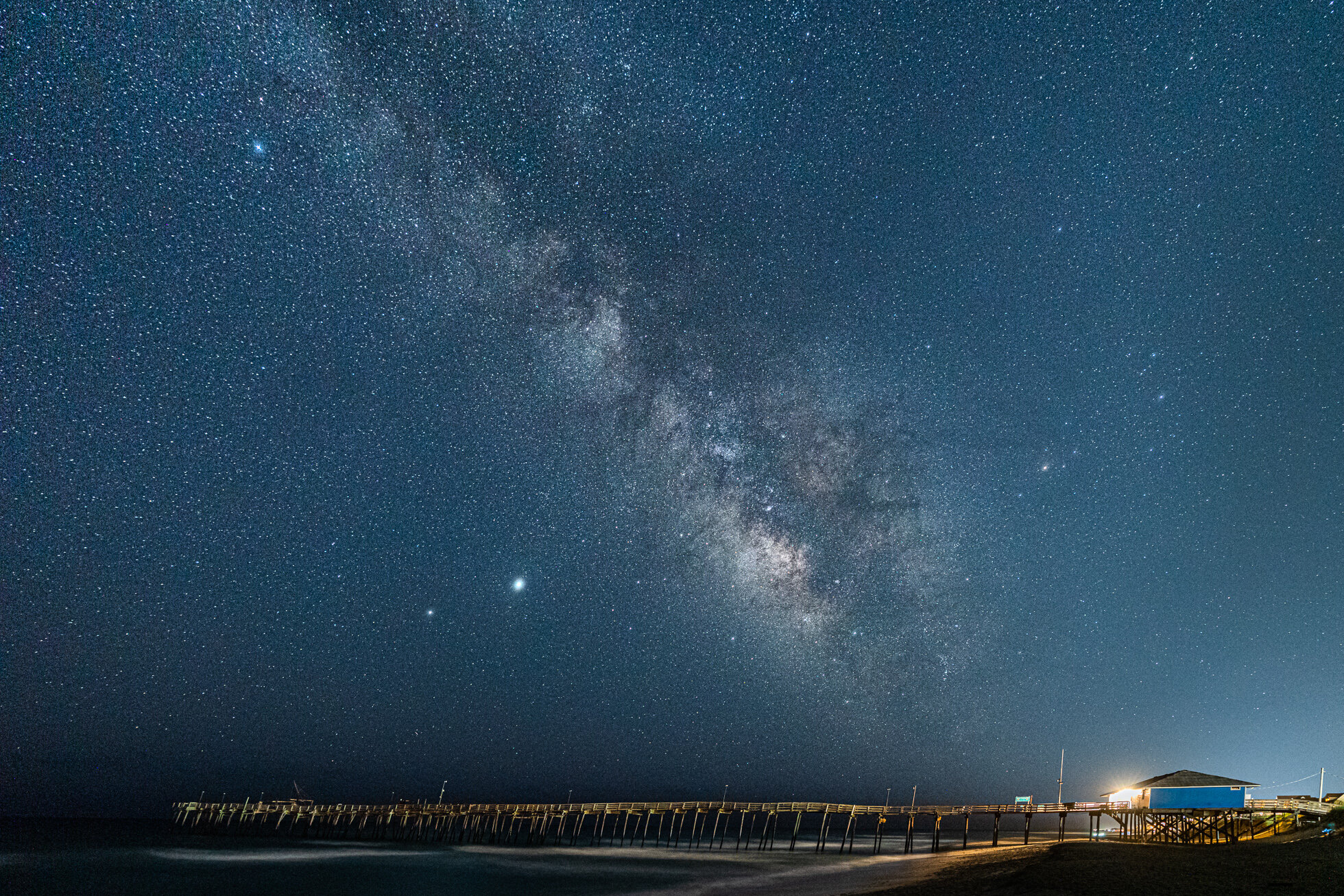 Fishing In Starry Night Wallpapers