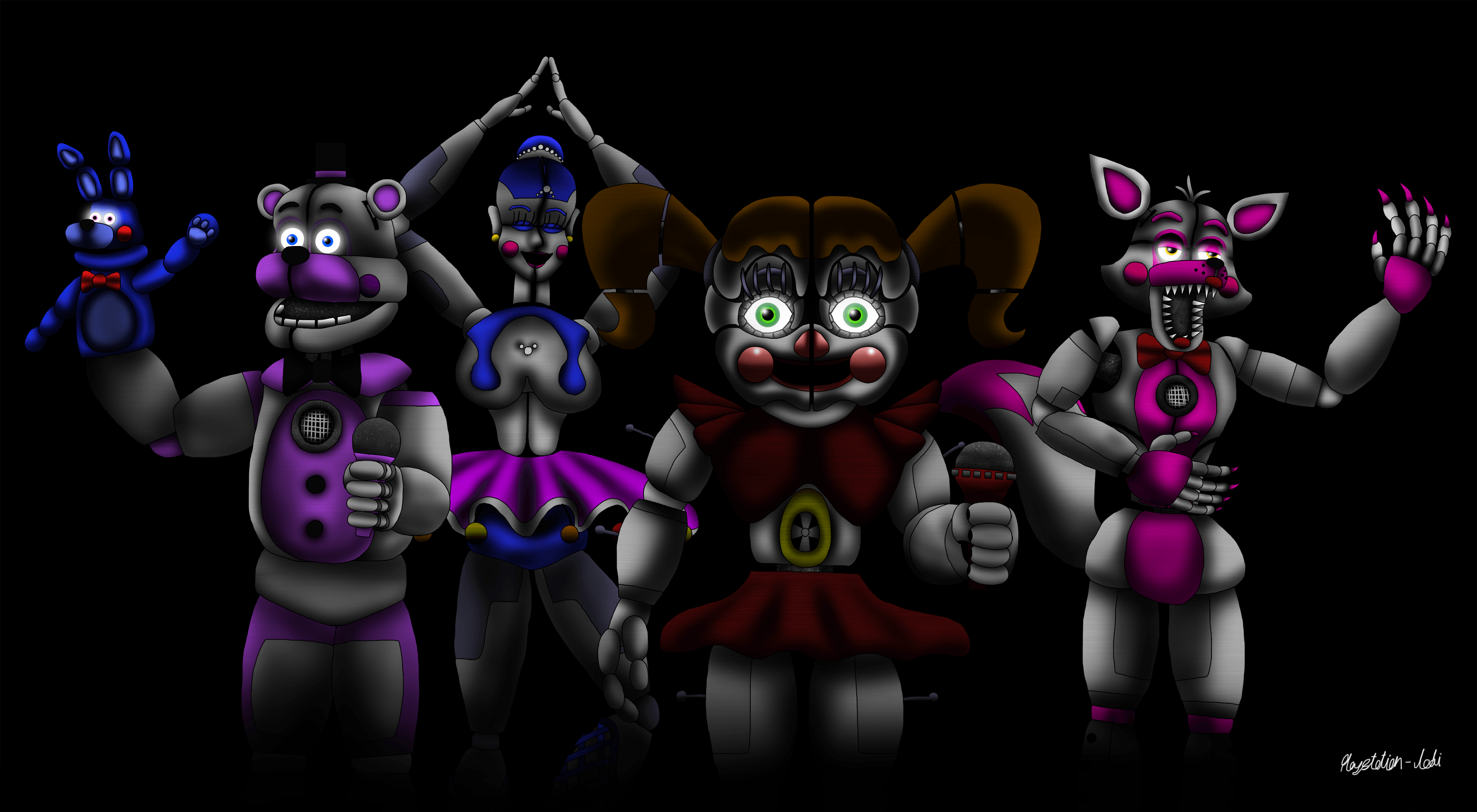 Five Nights at Freddy's: Sister Location Wallpapers