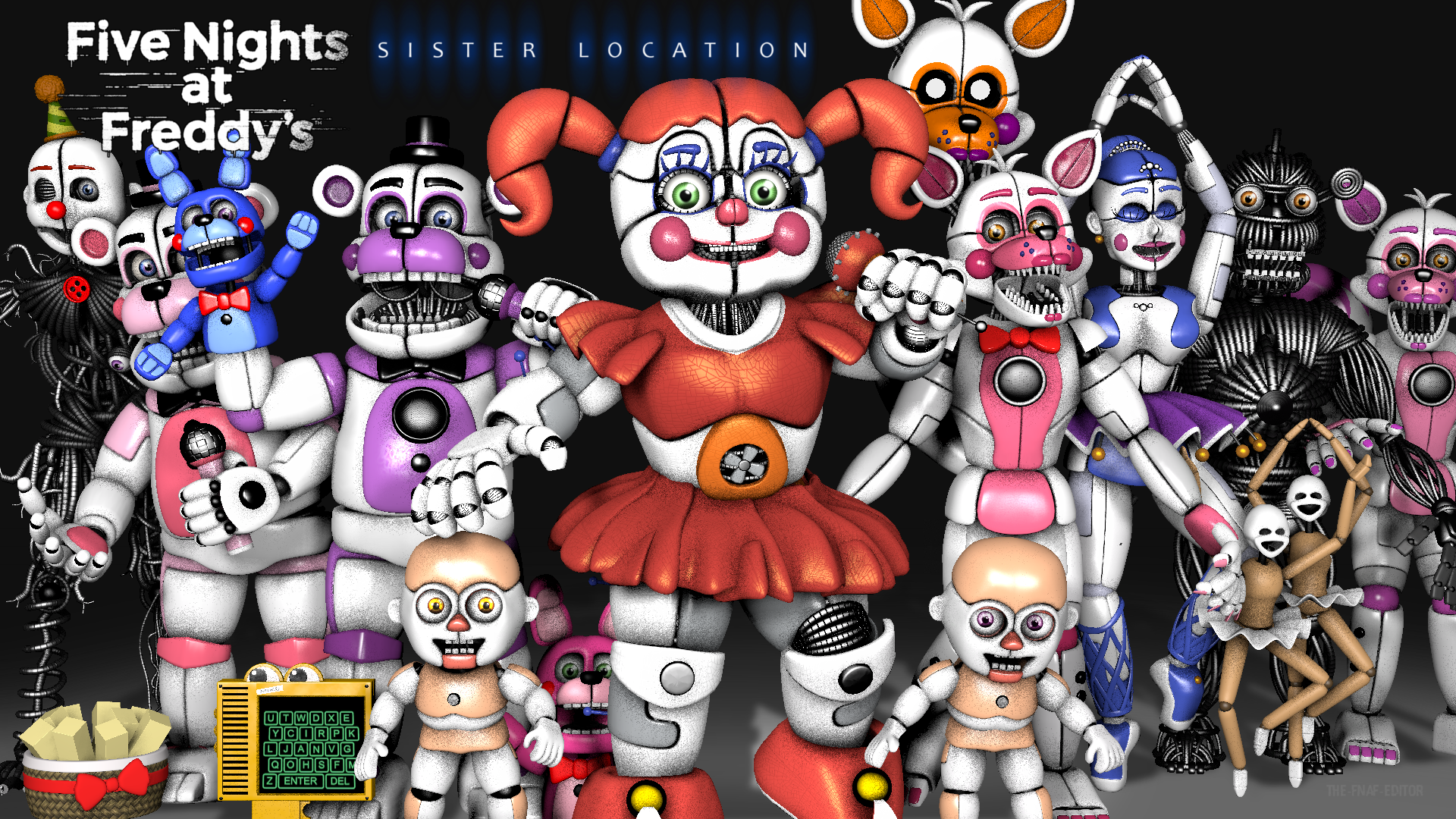 Five Nights at Freddy's: Sister Location Wallpapers