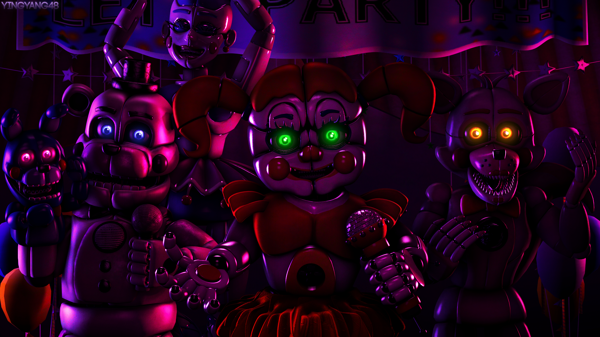 Five Nights at Freddy's: Sister Location Wallpapers