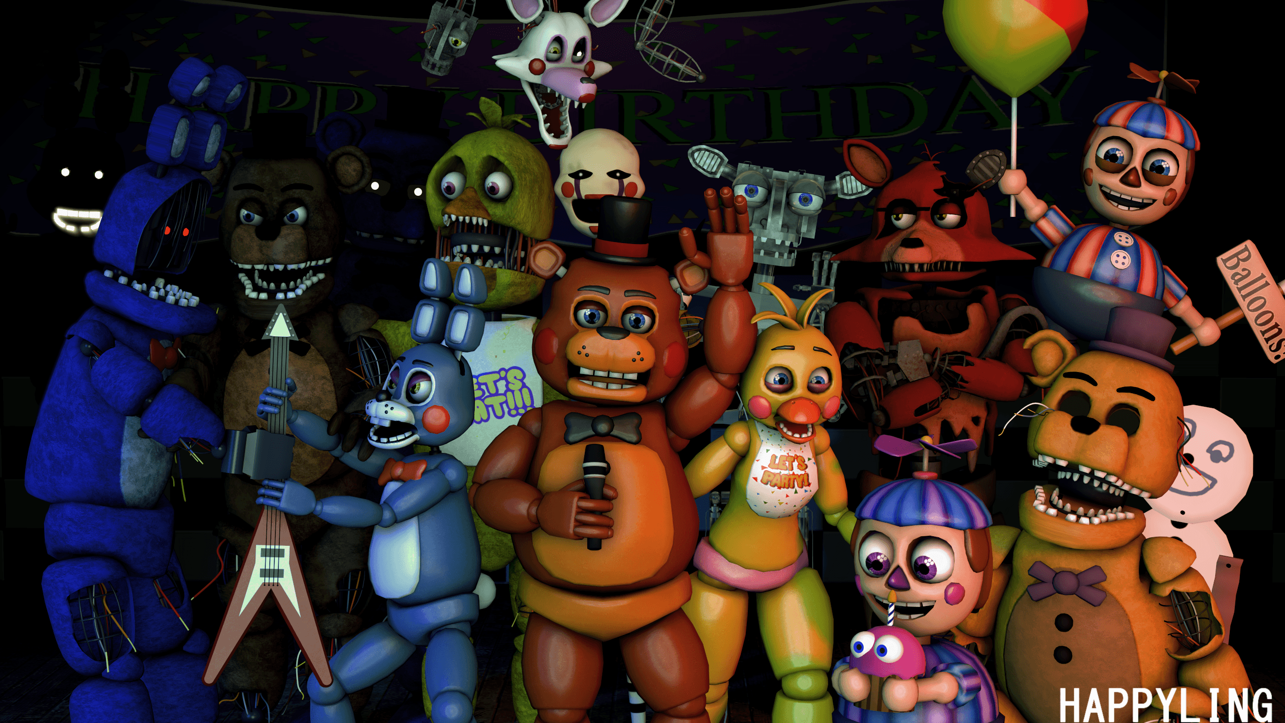 Five Nights At Freddy's 2 Wallpapers