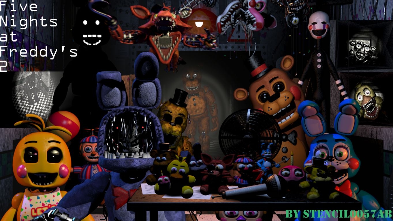 Five Nights At Freddy's 2 Wallpapers