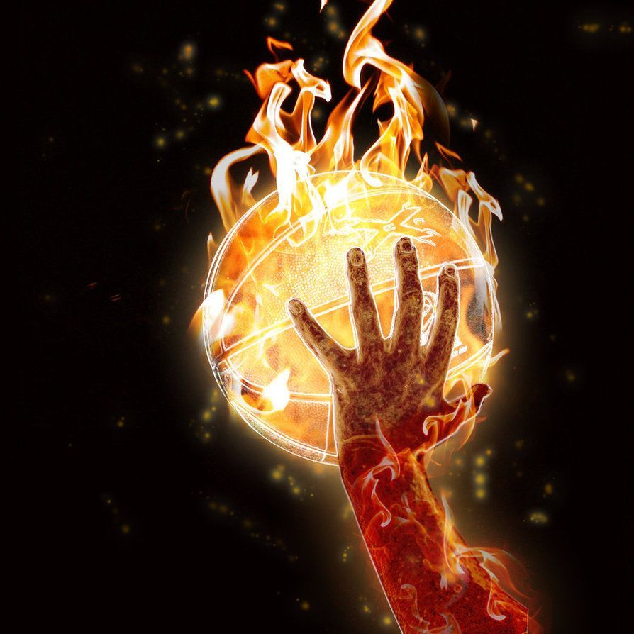 Flaming Basketball Wallpapers