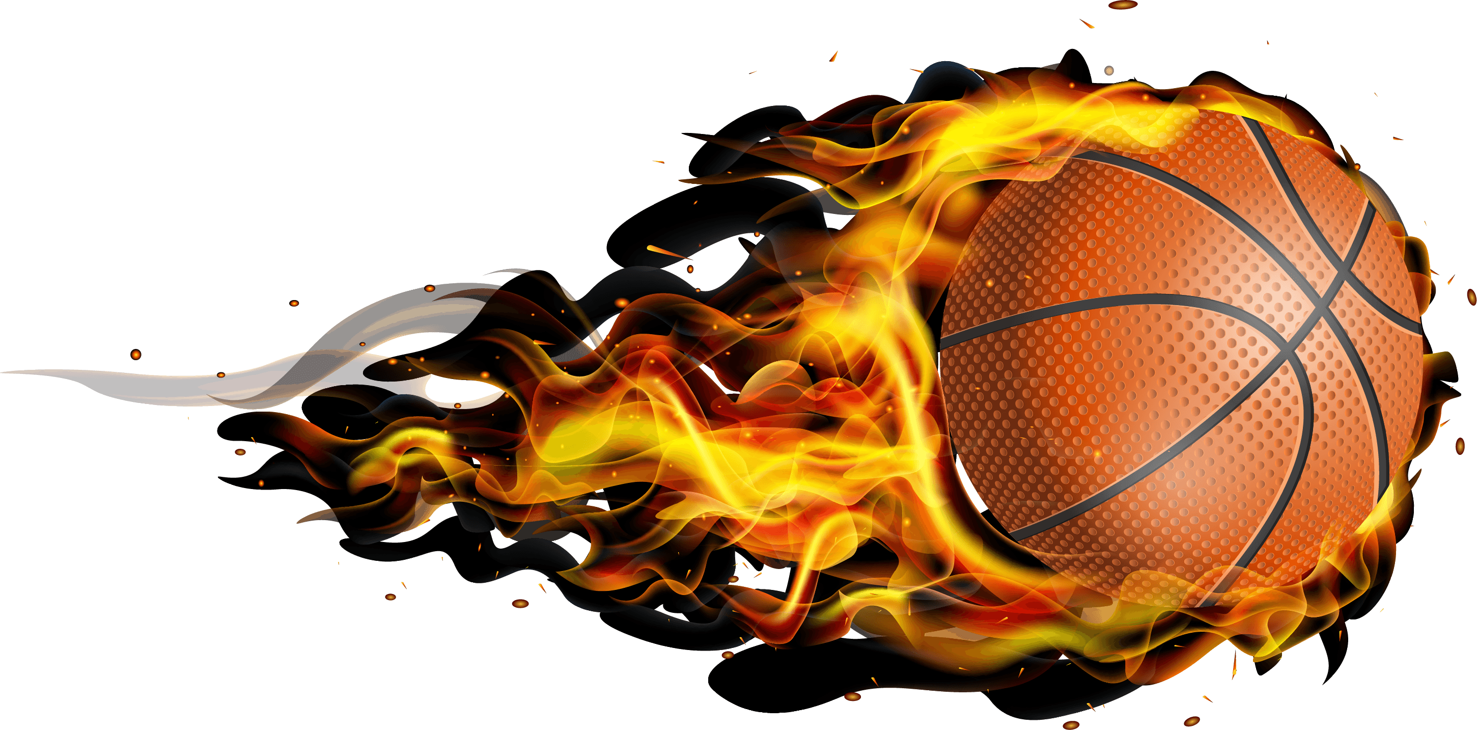 Flaming Basketball Wallpapers