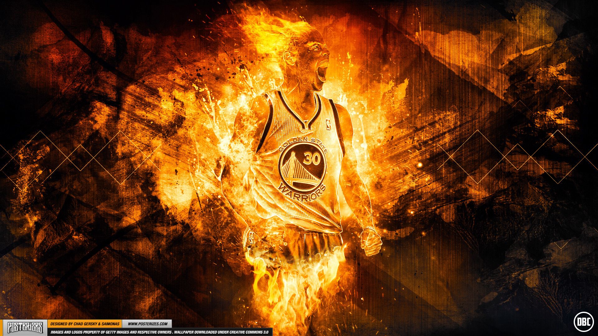 Flaming Basketball Wallpapers