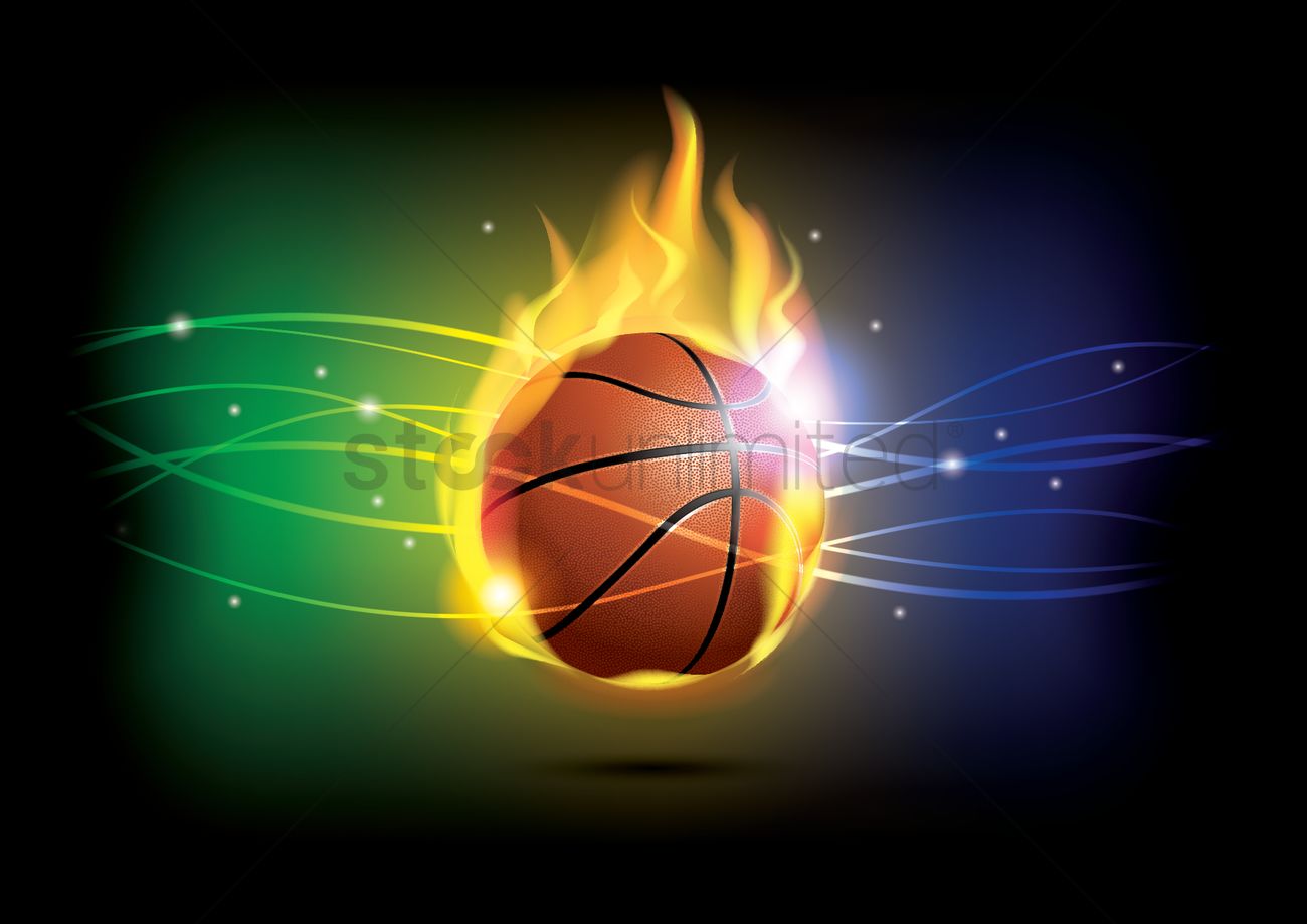 Flaming Basketball Wallpapers