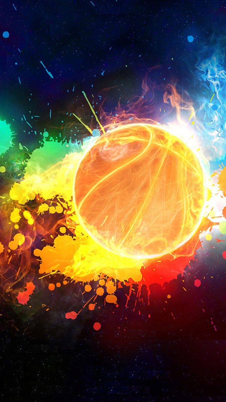 Flaming Basketball Wallpapers