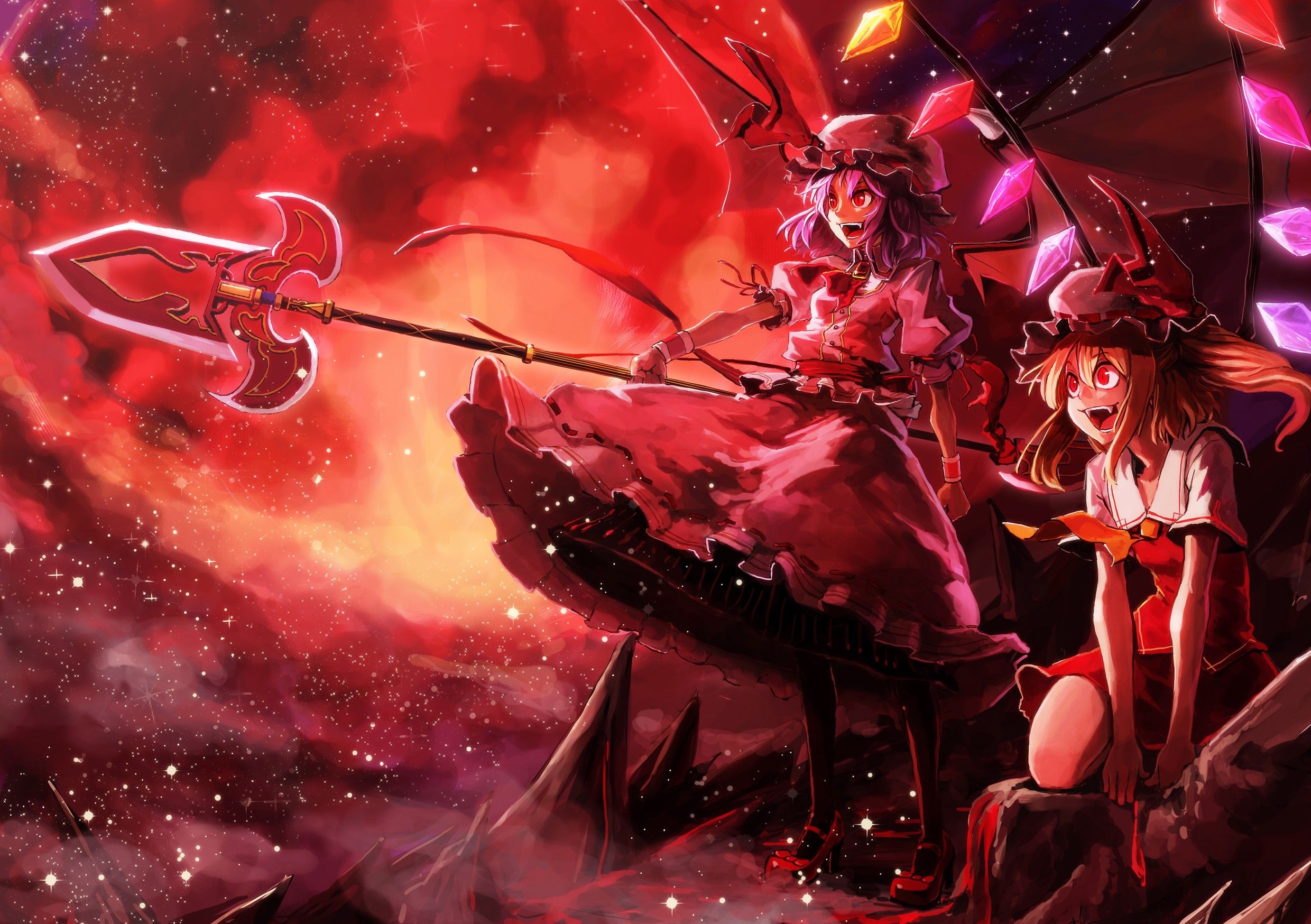 Flandre Scarlet Touhou Wallpapers