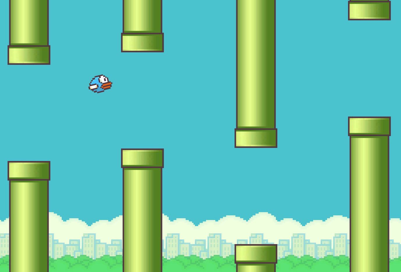 Flappy Bird Backdrop Wallpapers