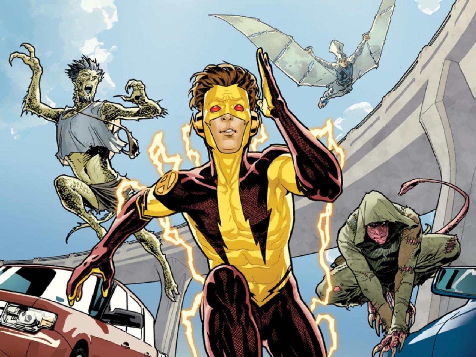 Flash And Kid Flash Dc Comic Wallpapers