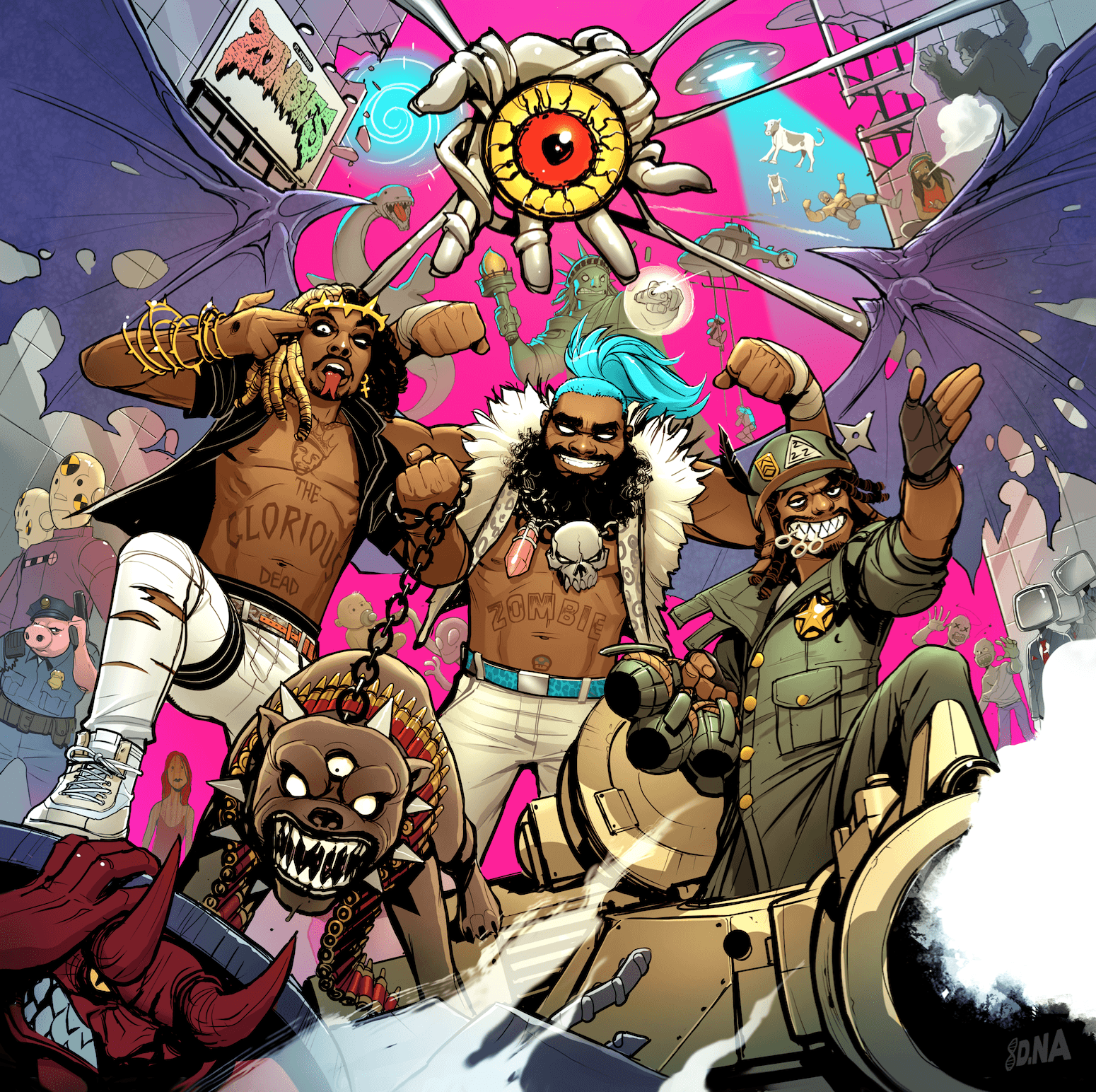 Flatbush Zombies Iphone Wallpapers