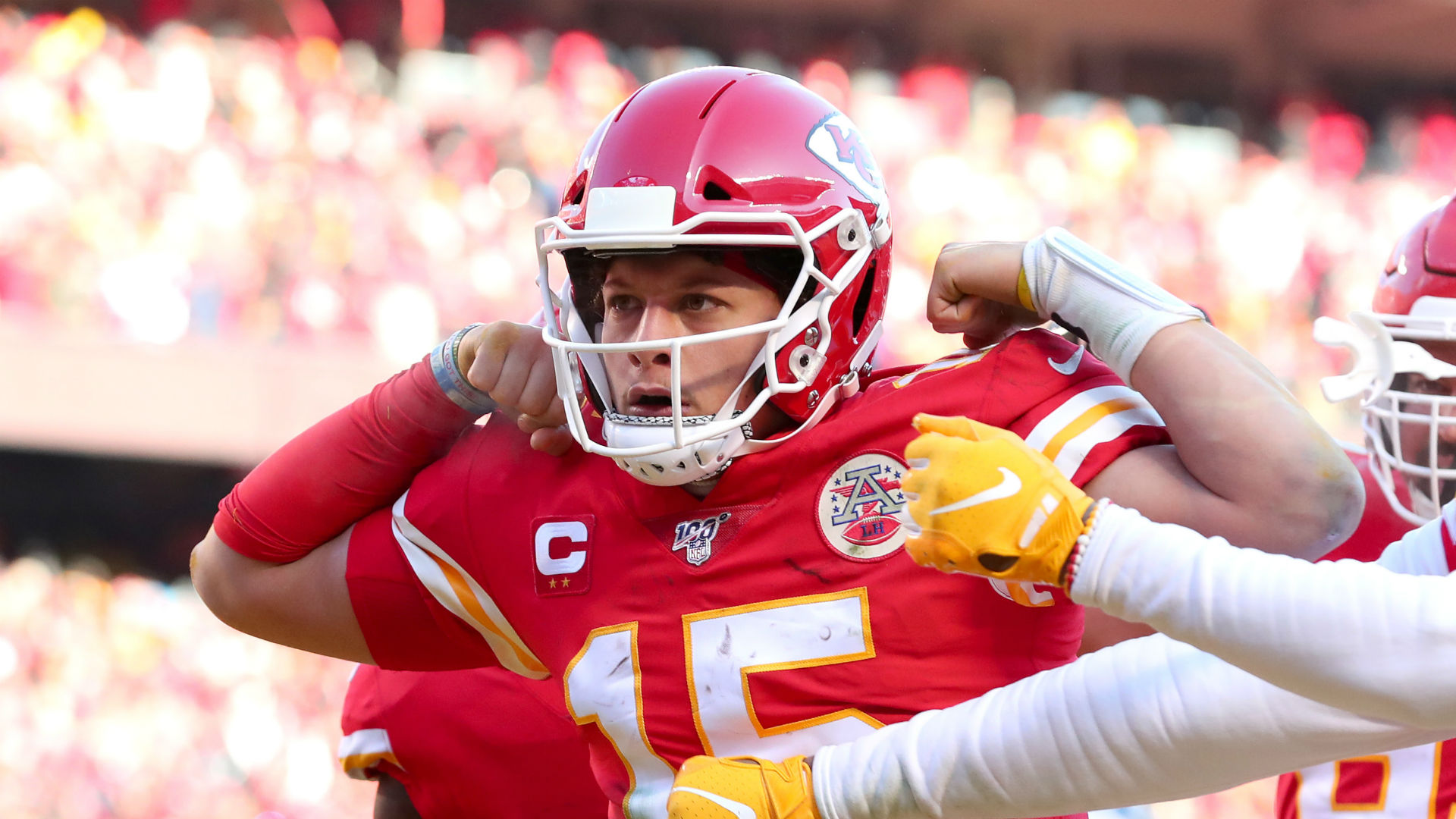 Flexing Patrick Mahomes Wallpapers