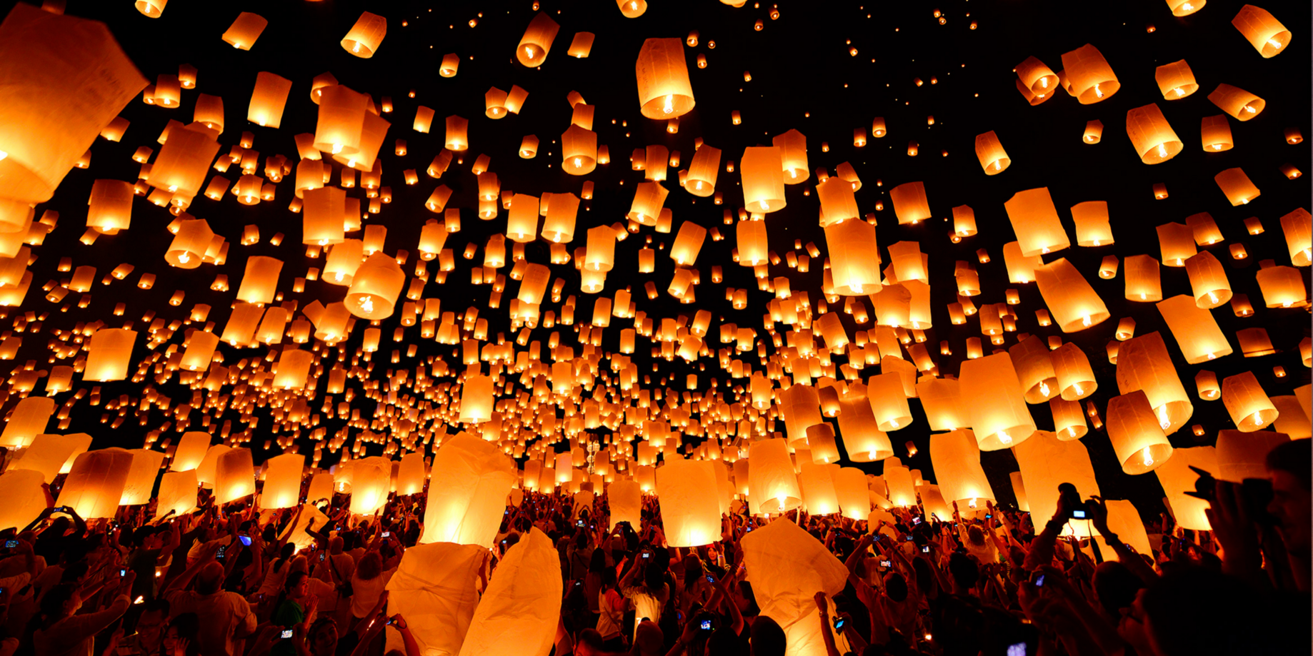 Floating Lanterns Festival Wallpapers