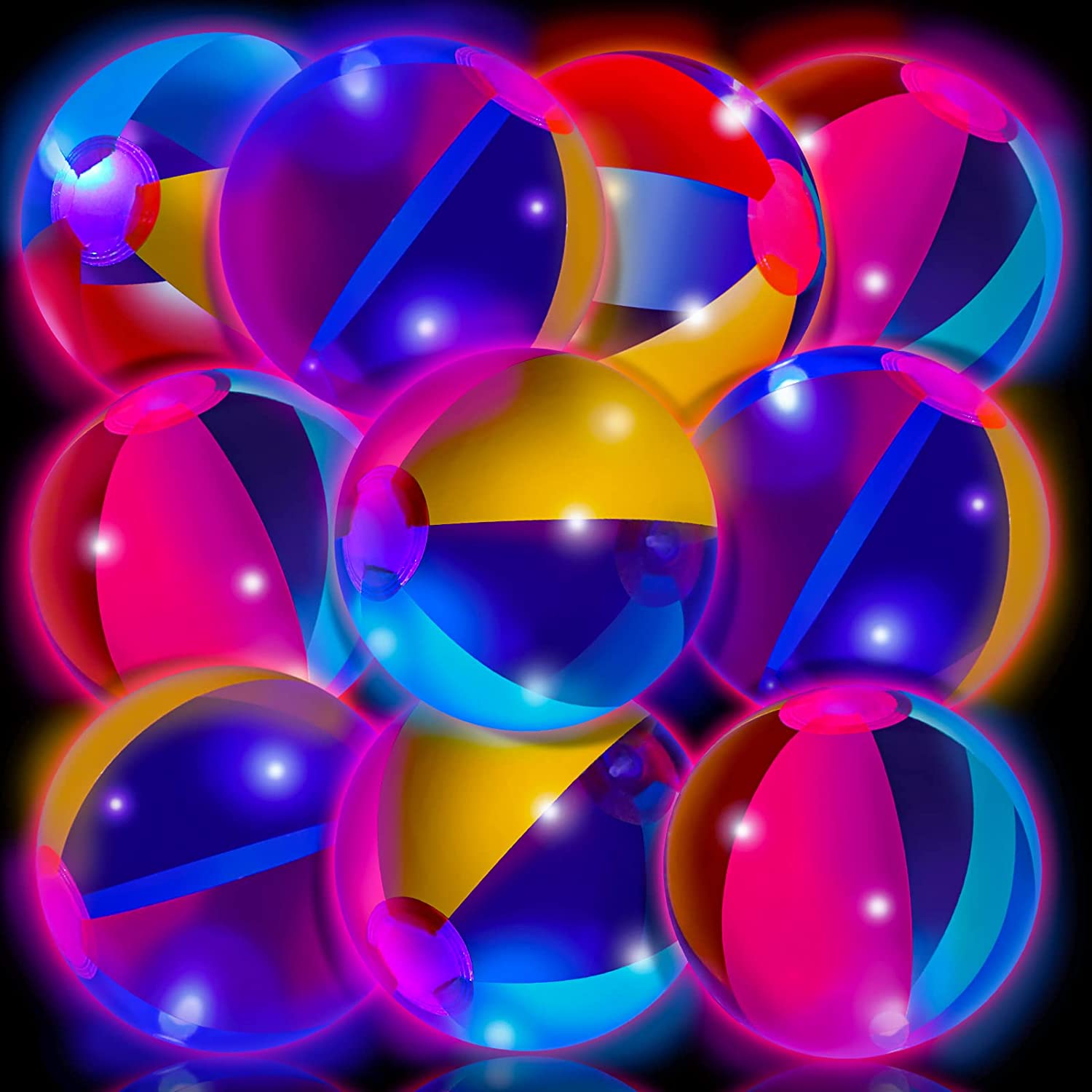 Floating Spheres Of Light Wallpapers