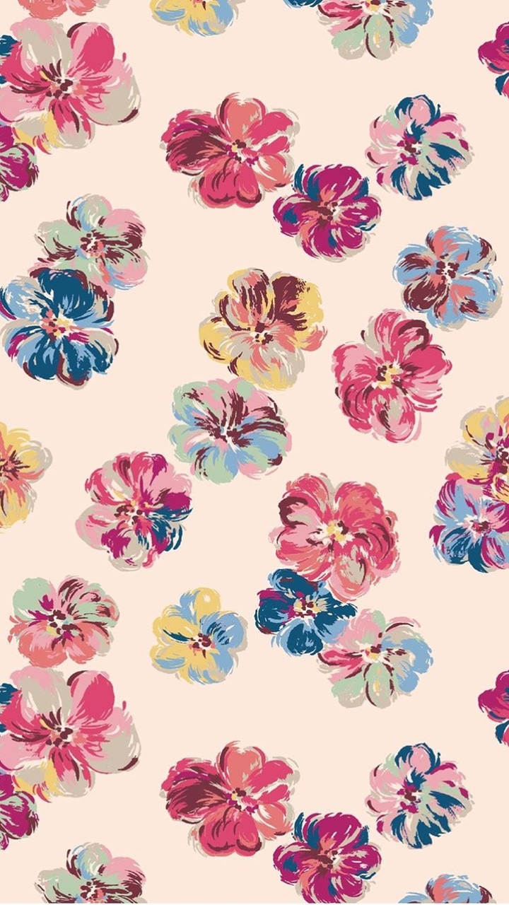 Floral Background Phone