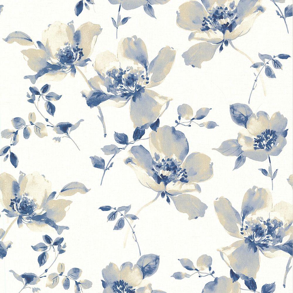 Floral Blue Wallpapers