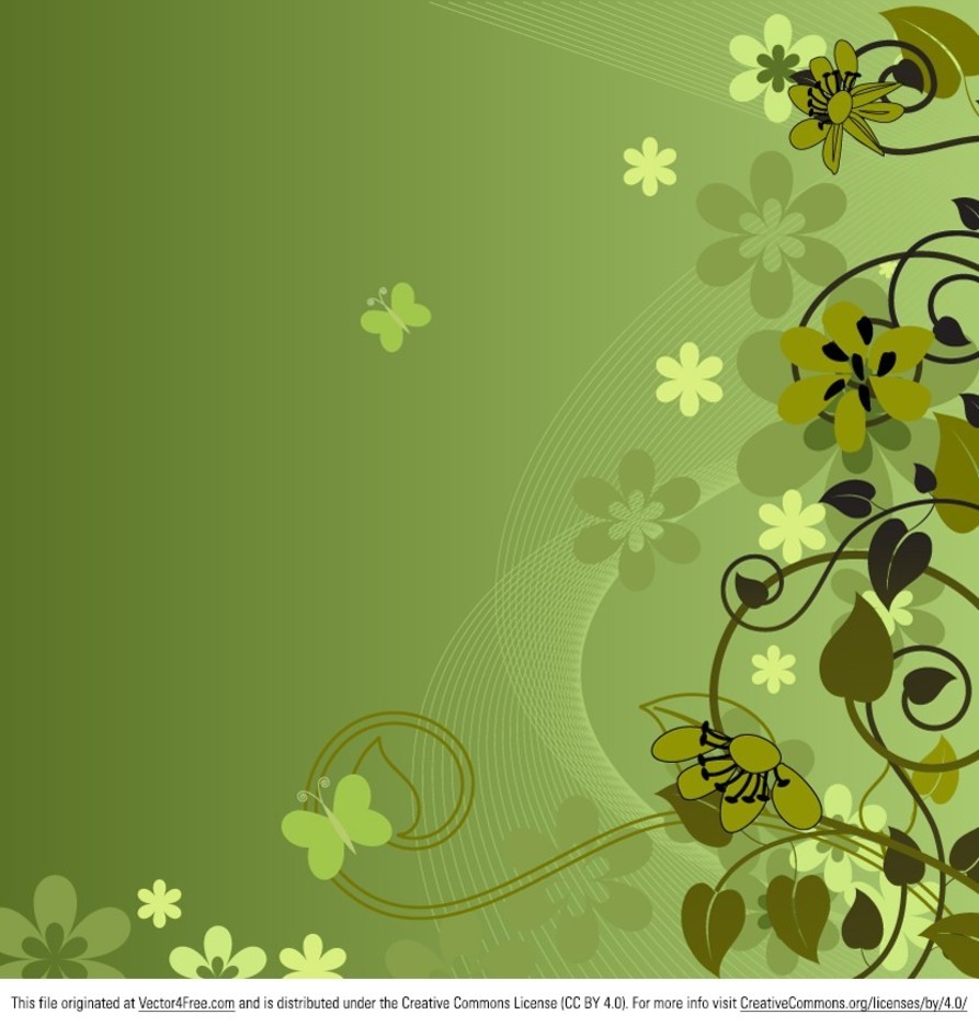 Floral Illustration Background