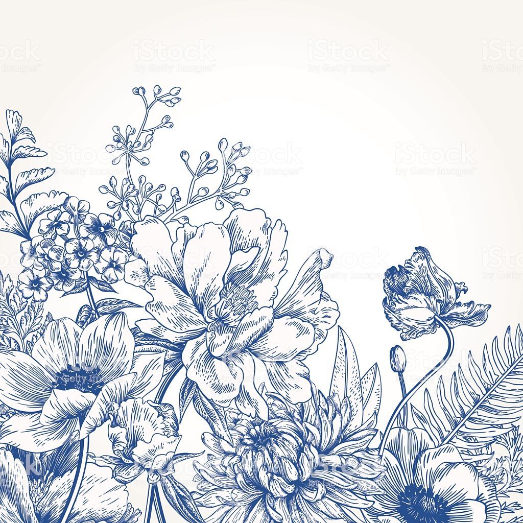 Floral Illustration Background