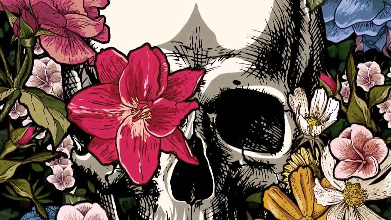 Floral Skull Wallpapers