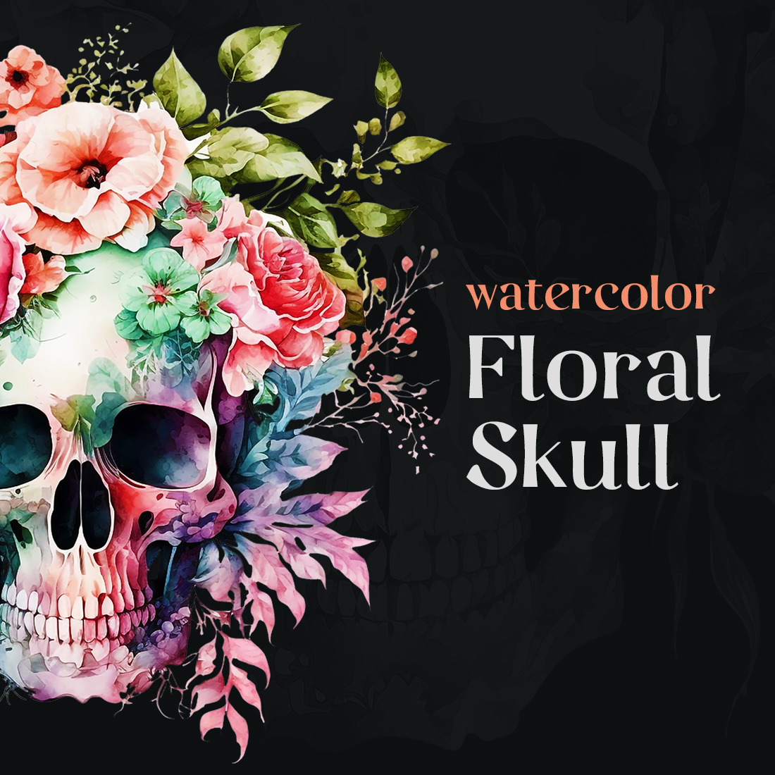 Floral Skull Wallpapers