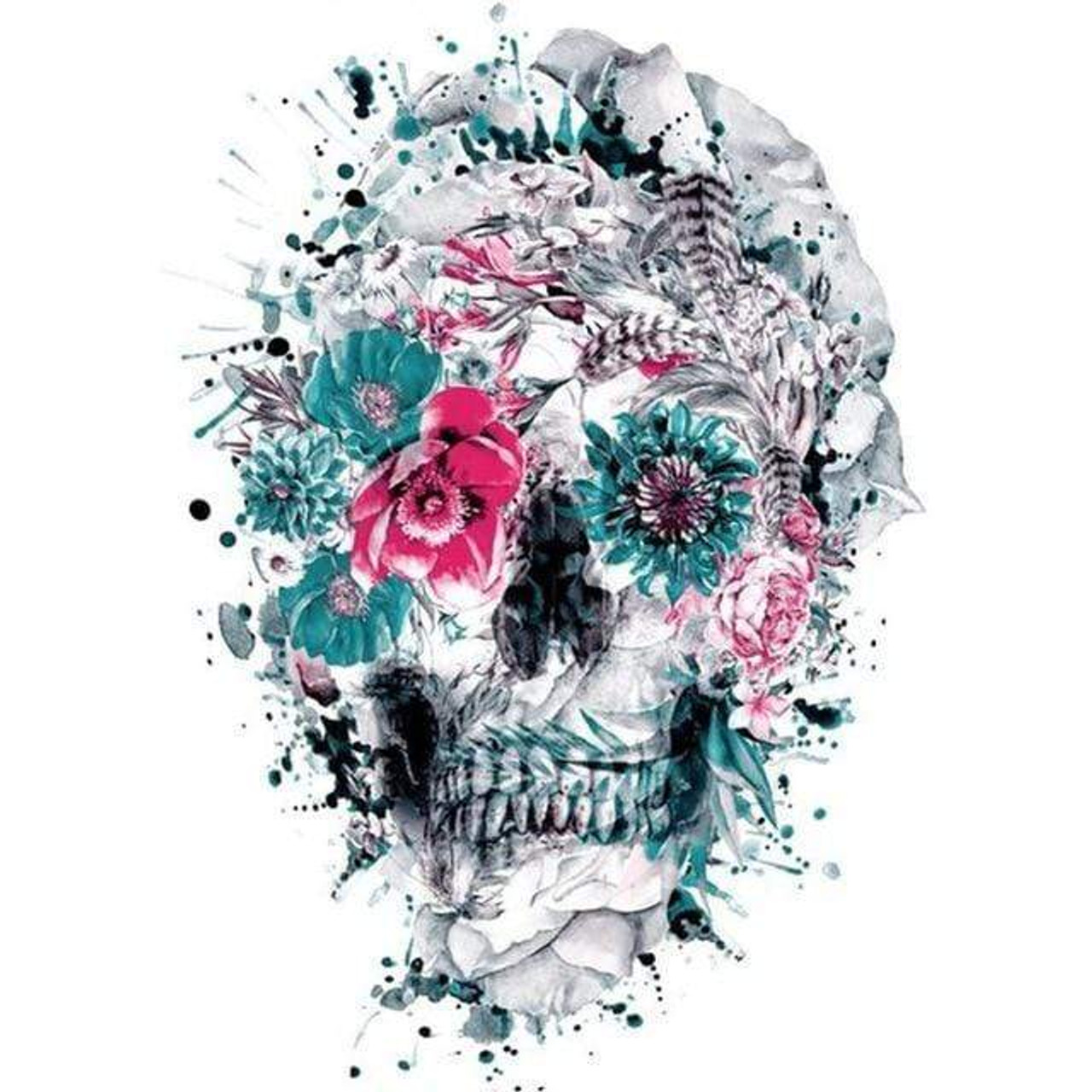 Floral Skull Wallpapers