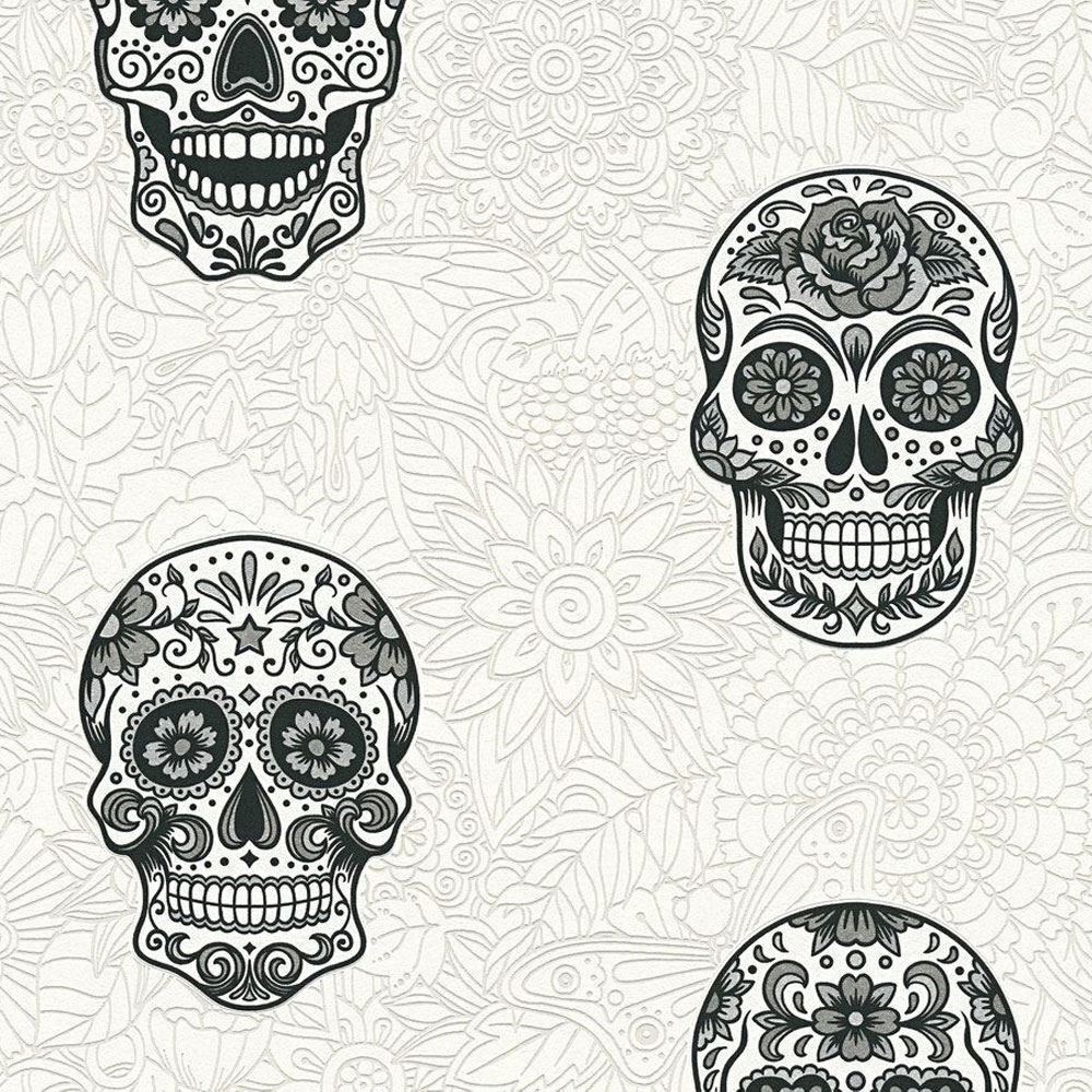 Floral Skull Wallpapers