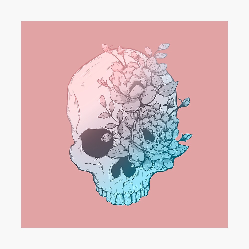 Floral Skull Wallpapers