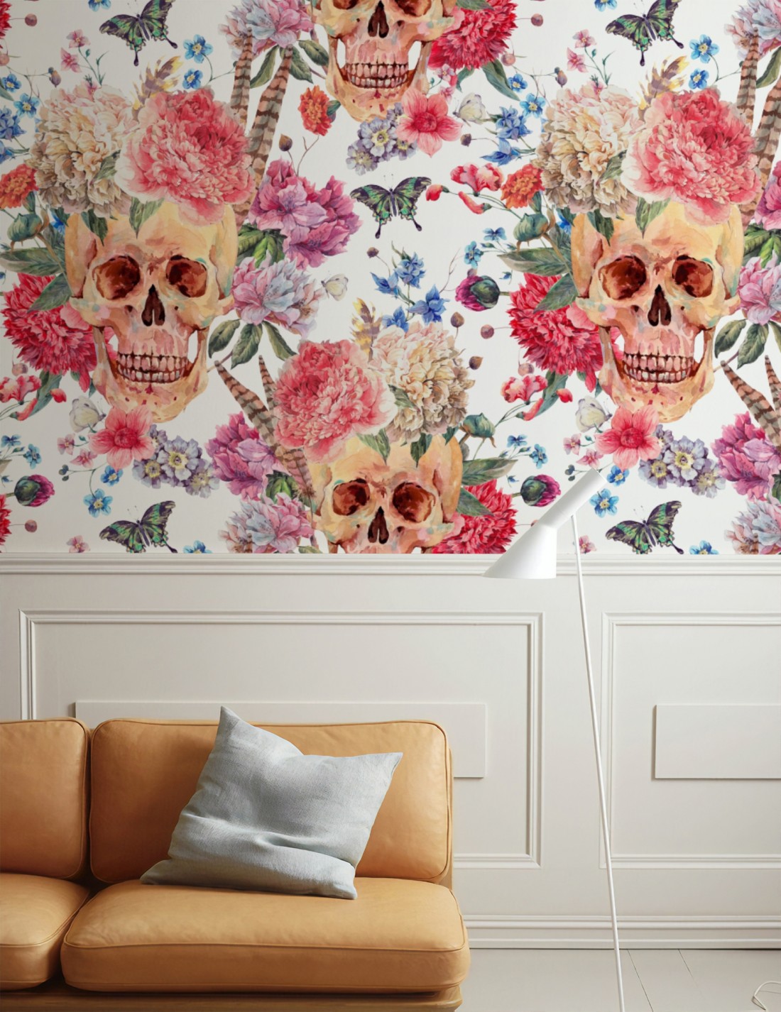 Floral Skull Wallpapers