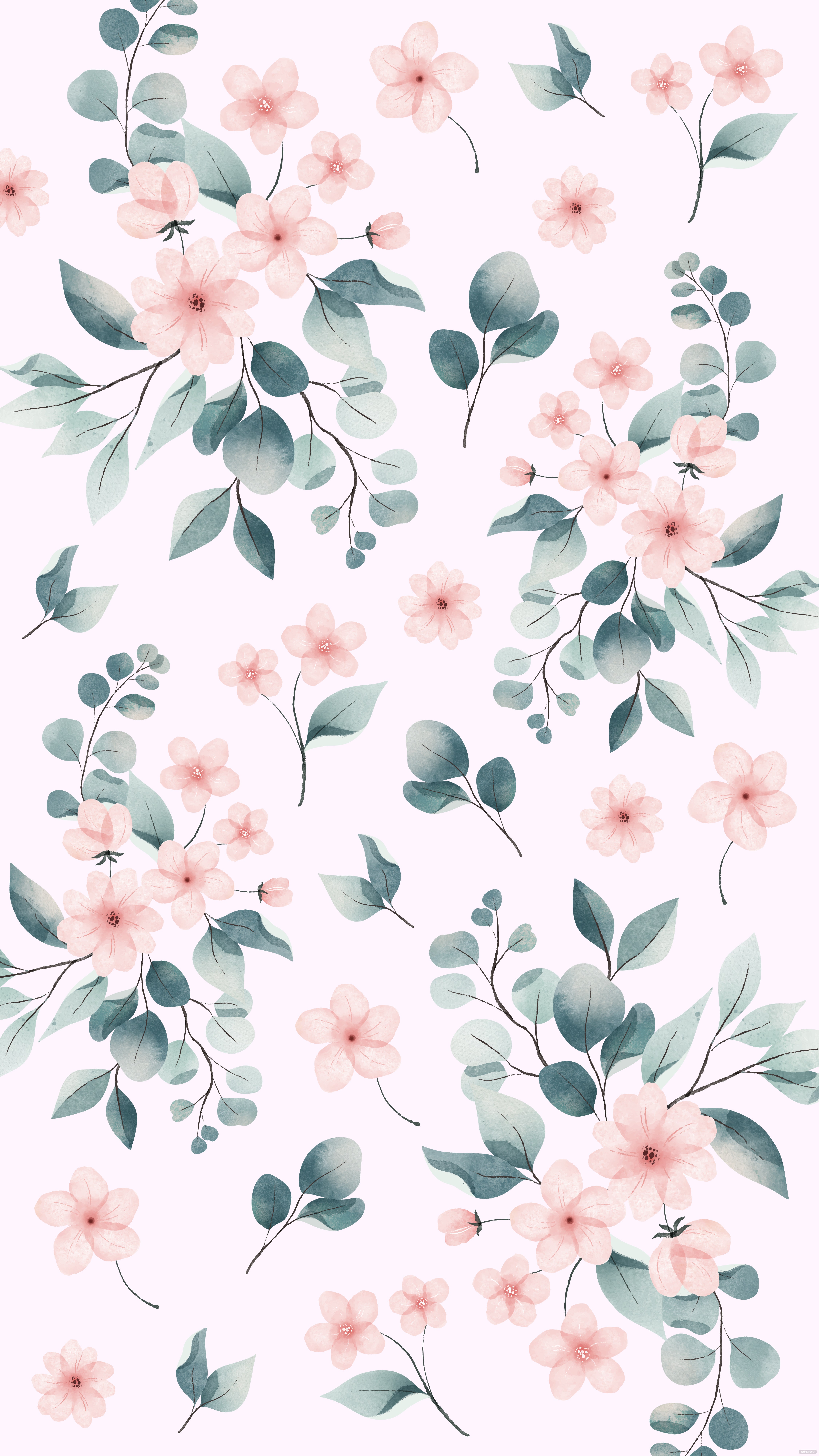 Floral Watercolor Iphone Wallpapers