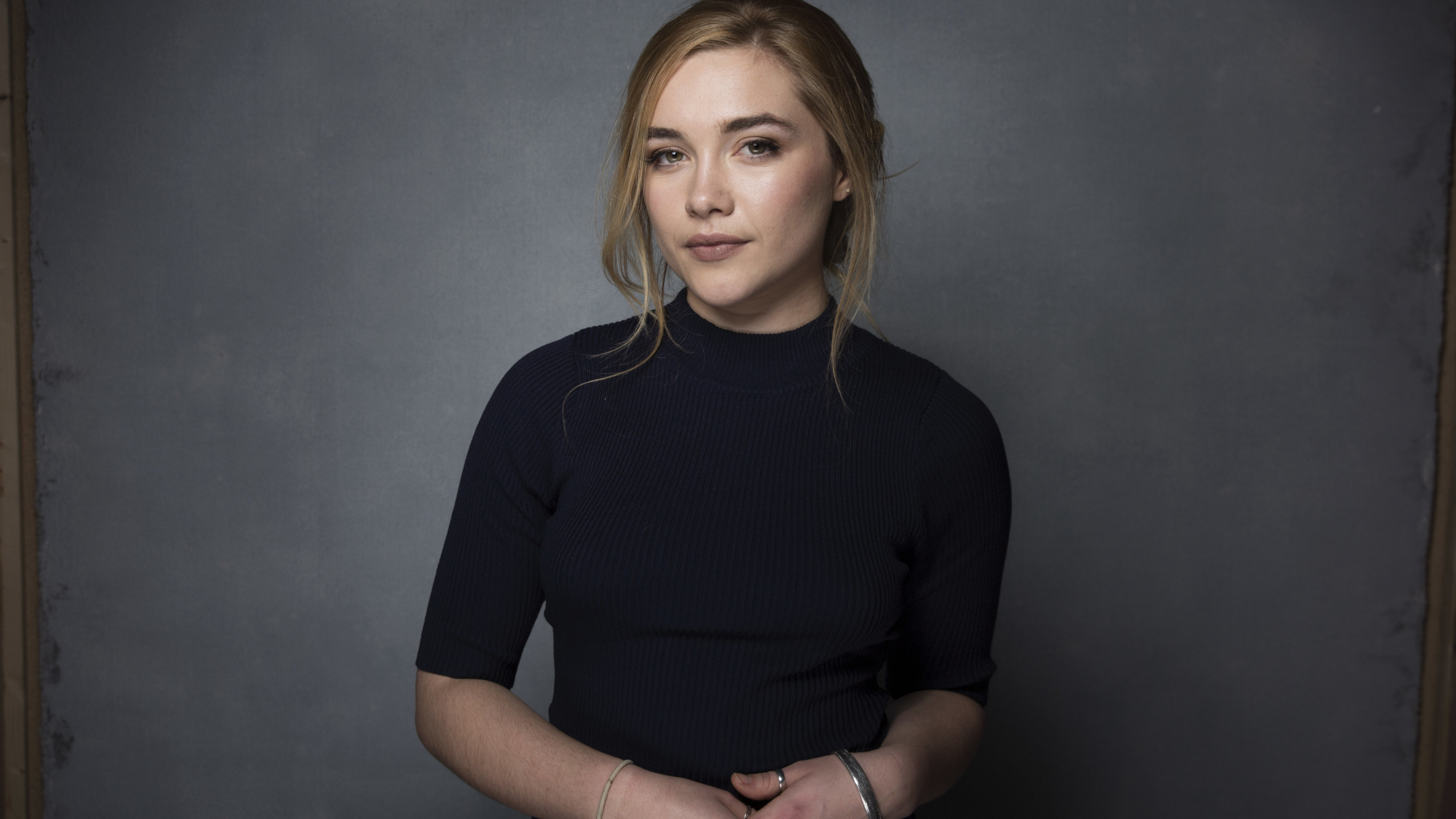 Florence Pugh Face Wallpapers