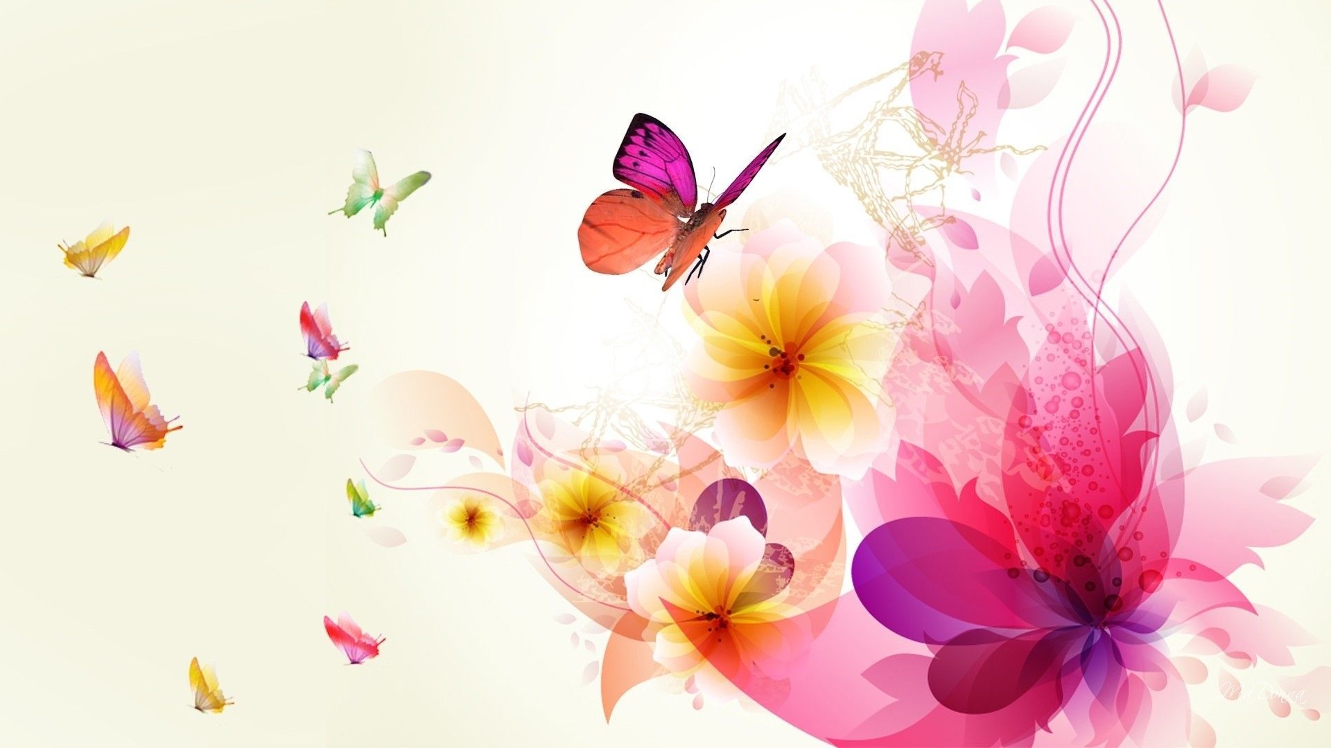 Flower Art Wallpapers