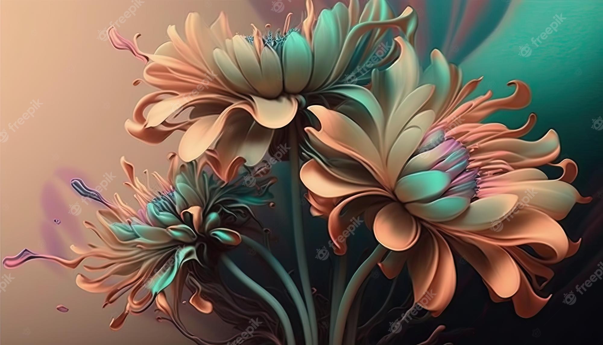 Flower Art Wallpapers