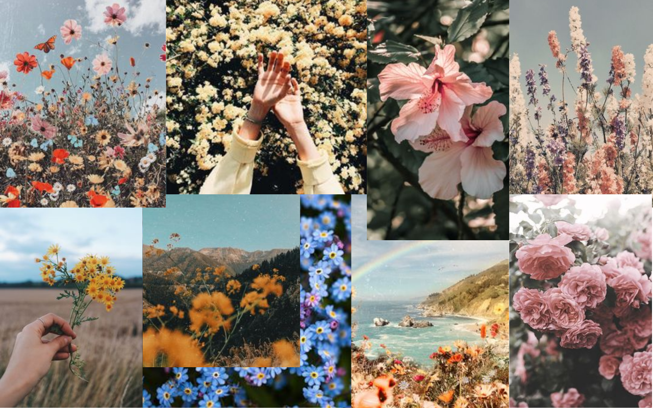 Flower Collage Wallpapers