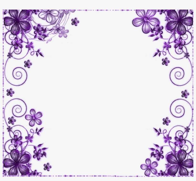 Flower Purple Background