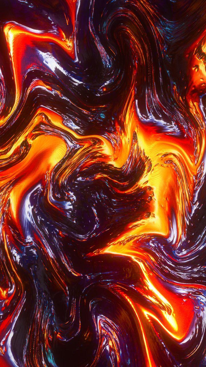 Fluid Magma Abstract Wallpapers