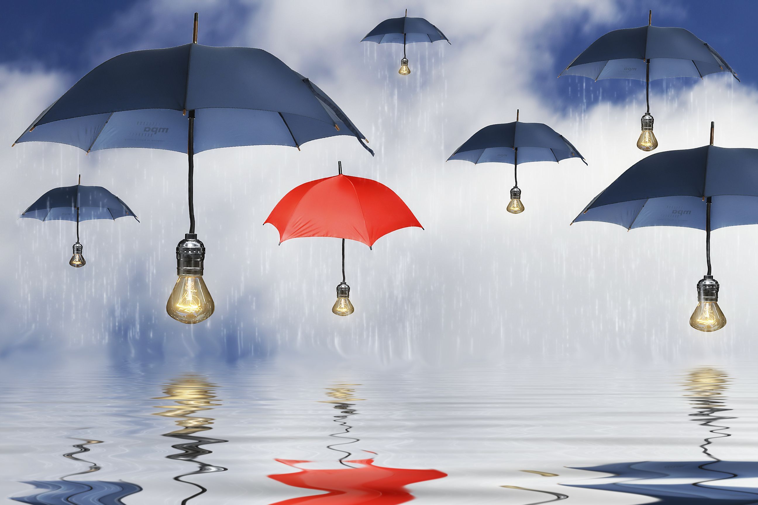 Fly Umbrella Wallpapers