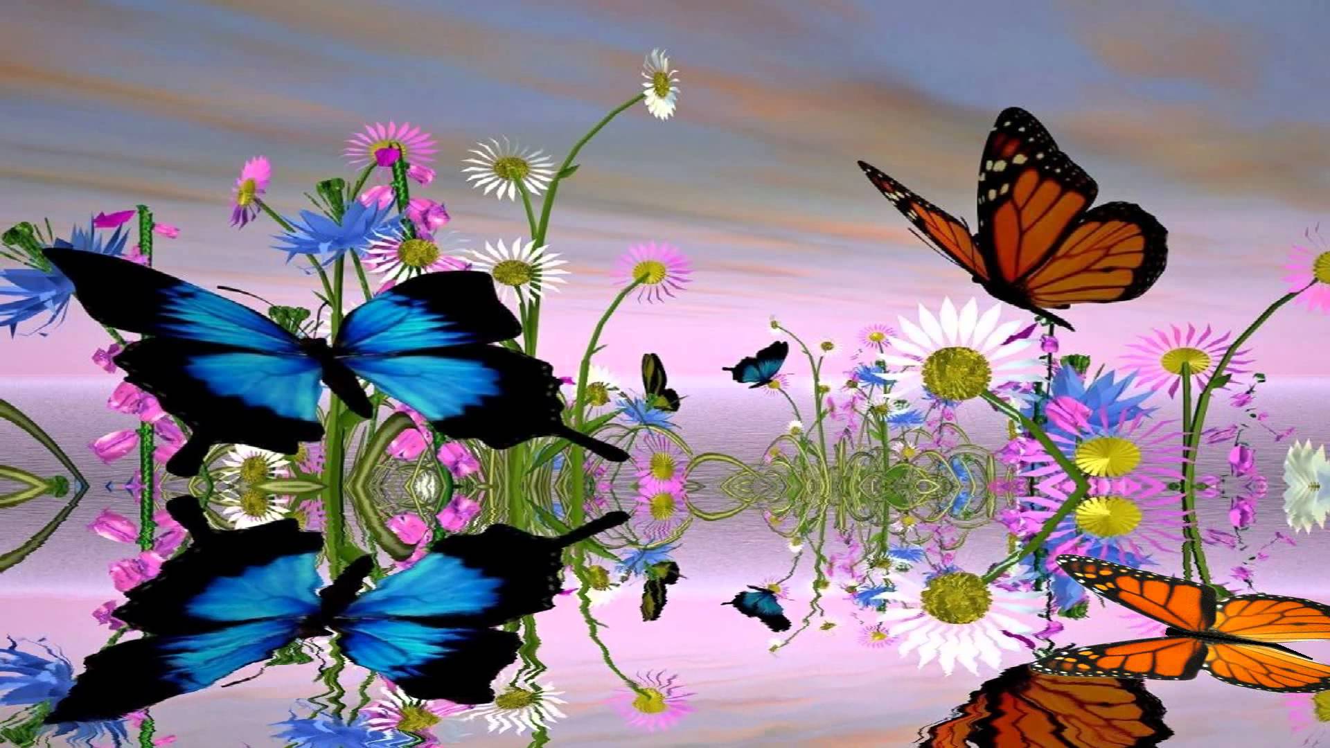 Flying Butterfly Wallpapers