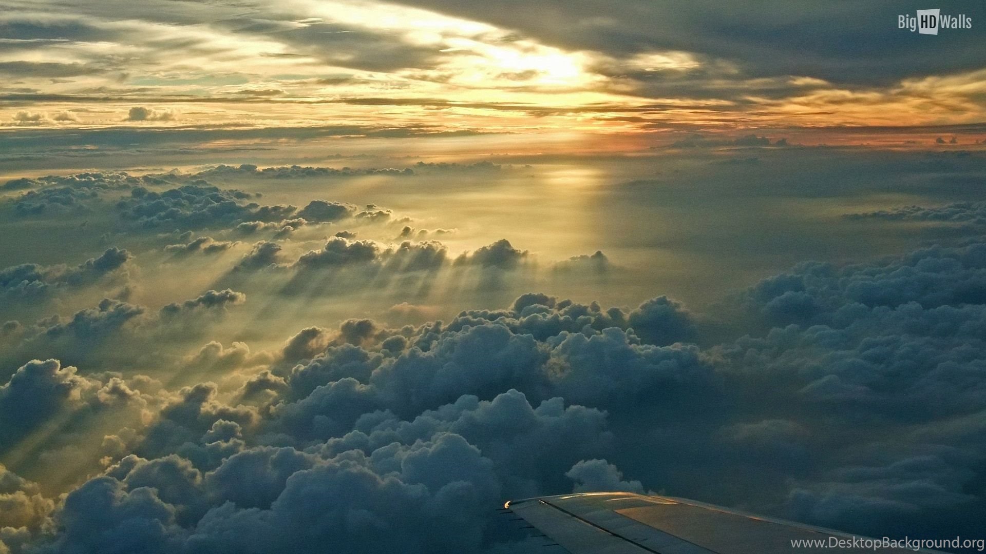 Flying Dragon Over Colorful Cloud Wallpapers