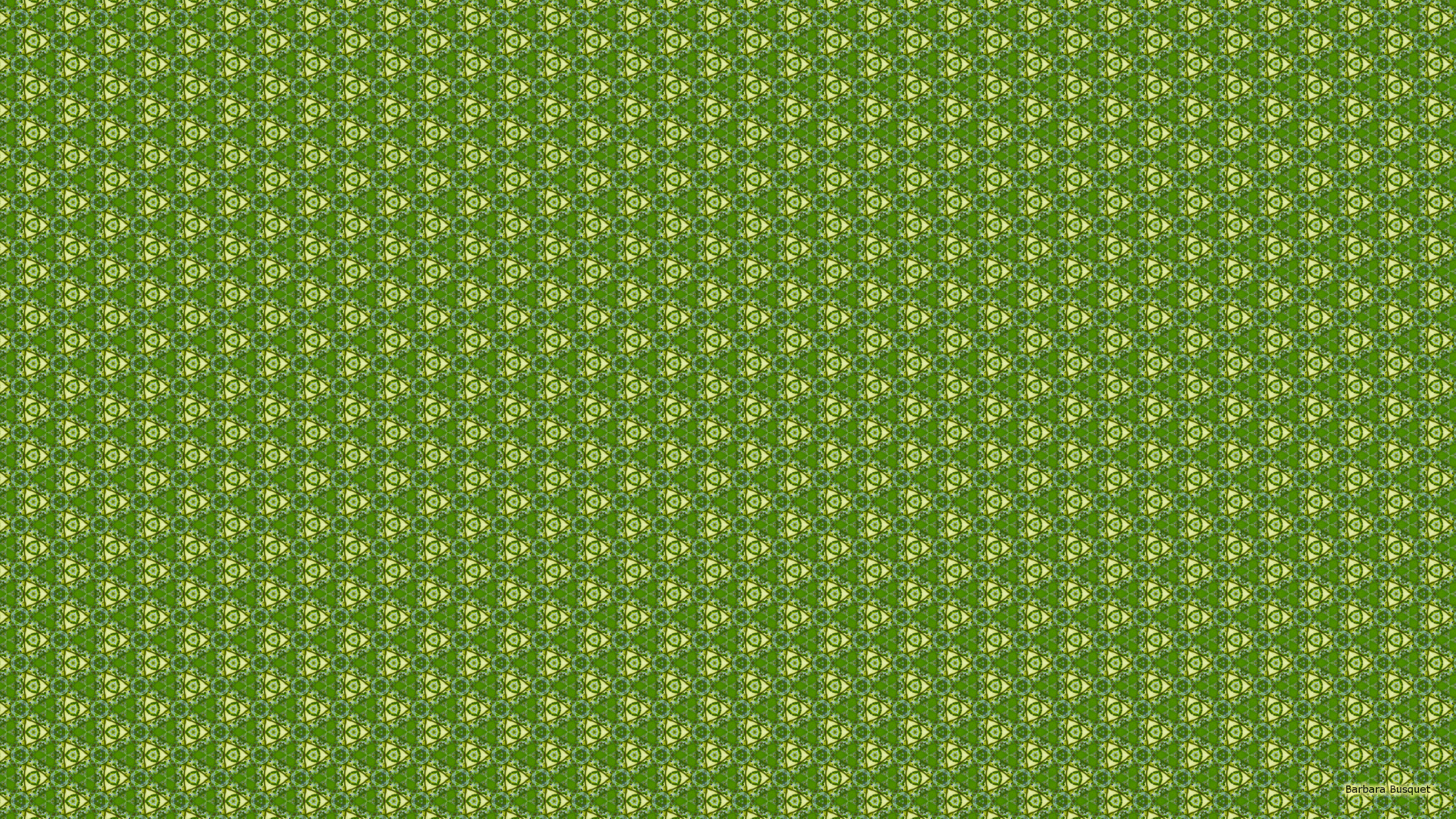 Flying Green Square Pattern Wallpapers