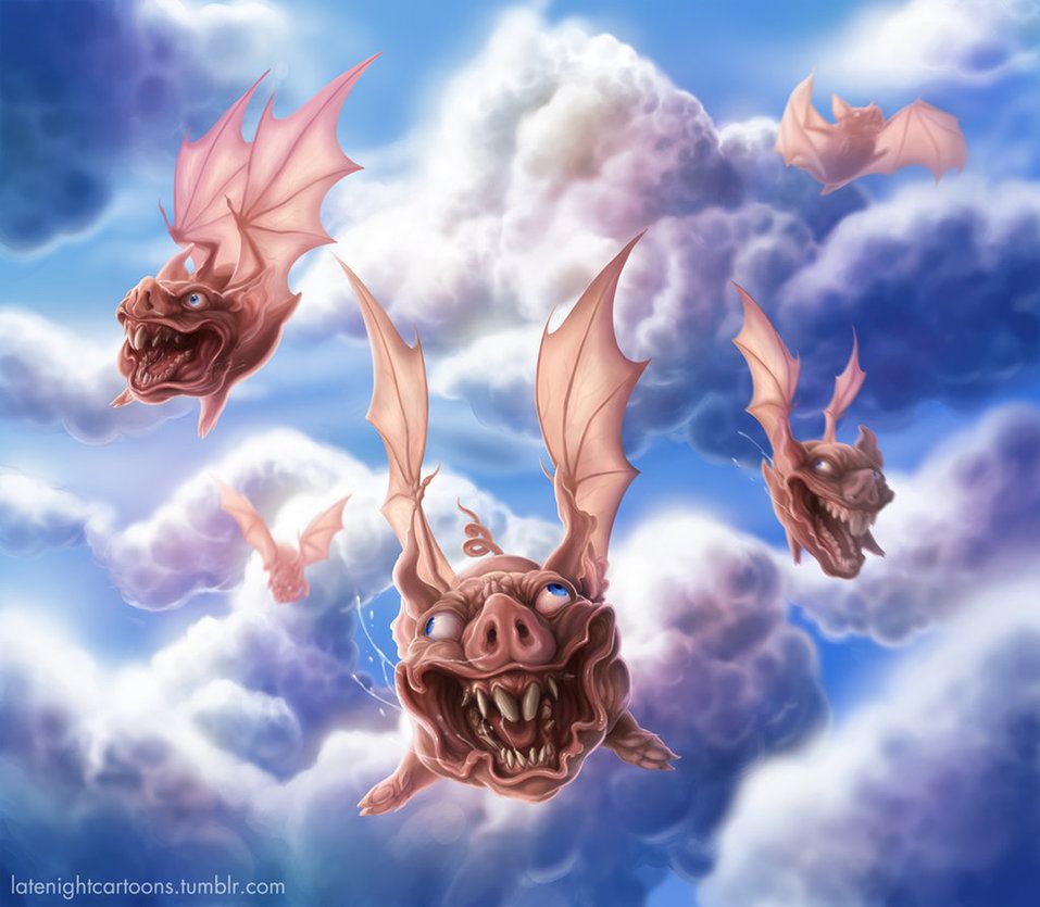 Flying Pig Wallpapers