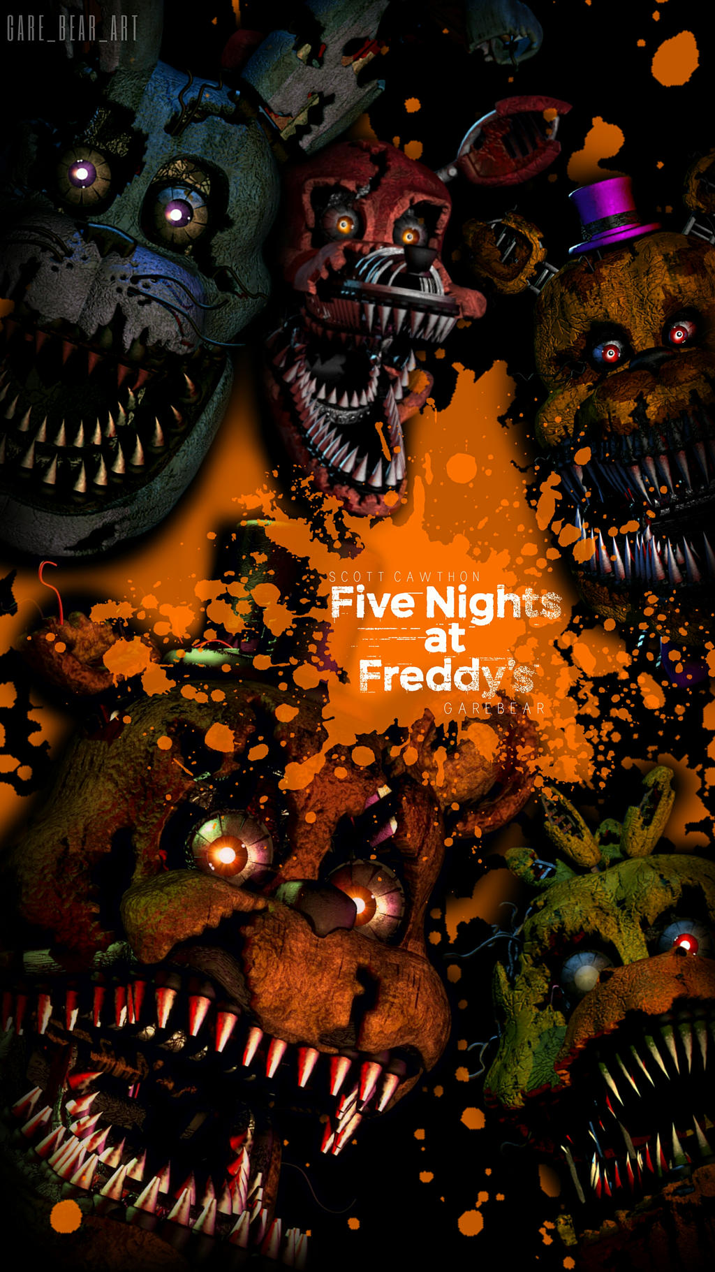 Fnaf 4 Background