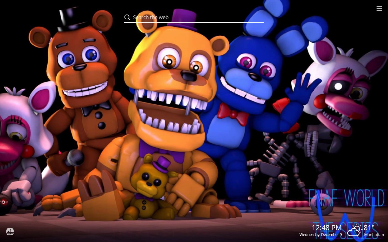 FNaF World Wallpapers