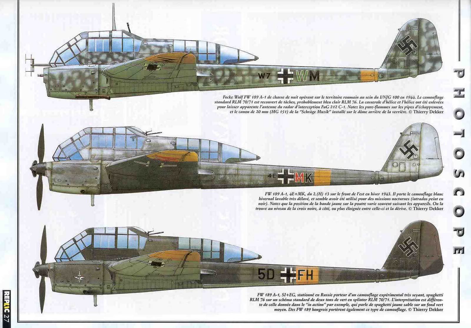 Focke-Wulf Fw 189 Wallpapers