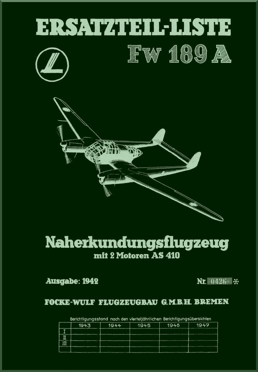 Focke-Wulf Fw 189 Wallpapers